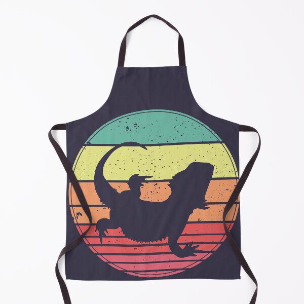 Item preview, Bearded Dragon Vintage Retro Sunset designed and sold by faudeltn.