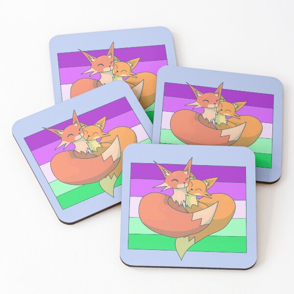 Item preview, Snuggling Toric foxes  designed and sold by ForTheFrogWar.