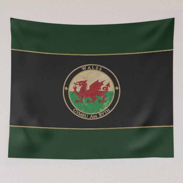 Item preview, Vintage Wales Europe European Flag designed and sold by DragonXX.