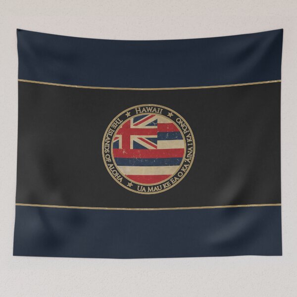 Item preview, Vintage Hawaii USA United States of America American State Flag designed and sold by DragonXX.