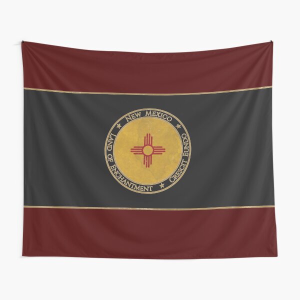 Item preview, Vintage New Mexico USA United States of America American State Flag designed and sold by DragonXX.