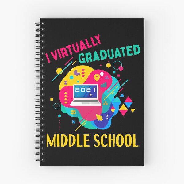 Item preview, I Virtually Graduated MIDDLE SCHOOL IN 2021 designed and sold by MagicBoutique.