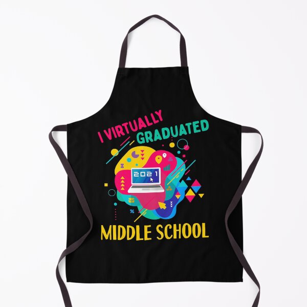 Item preview, I Virtually Graduated MIDDLE SCHOOL IN 2021 designed and sold by MagicBoutique.