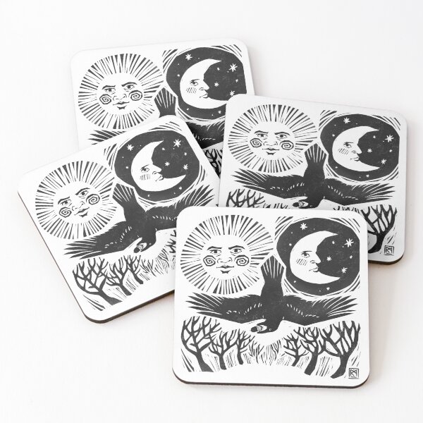 Item preview, Raven and the Forest designed and sold by QueenHare.