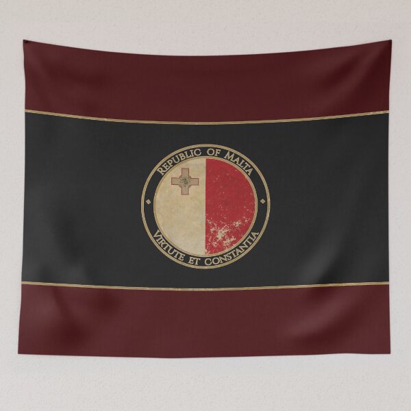 Item preview, Vintage Republic of Malta Europe European Flag designed and sold by DragonXX.