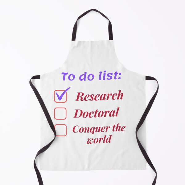 Item preview, Research scholar researcher - doctorate phd themed gifts (white) designed and sold by RebelliousRosee.