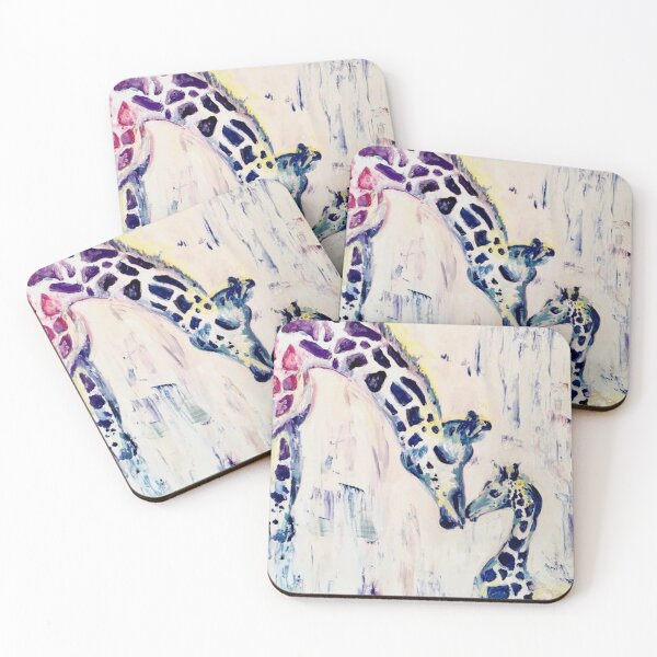 Item preview, Giraffe Mother and Baby designed and sold by KatherineLC.