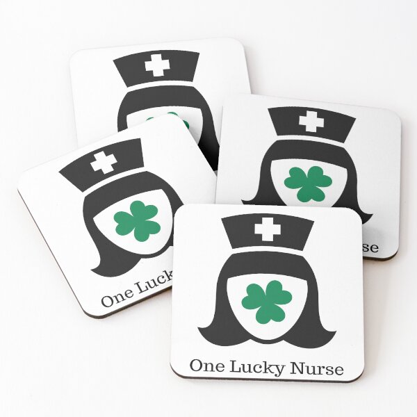 Item preview, One Lucky Nurse designed and sold by SportyDogShop.