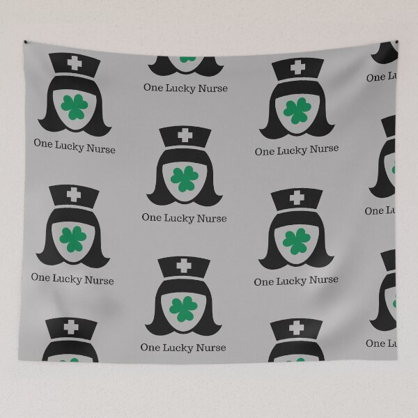 Item preview, One Lucky Nurse designed and sold by SportyDogShop.