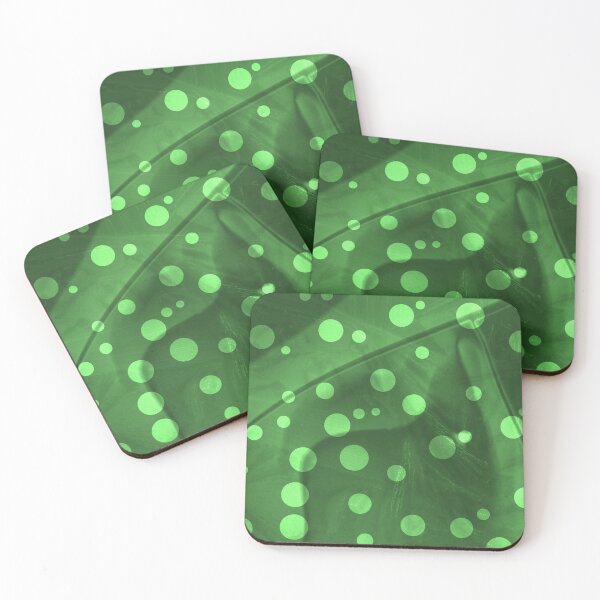 Item preview, Polka Dots Circle Pattern in Green and White Design 608 designed and sold by Artnigel.
