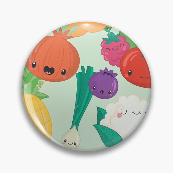 Item preview, Fruit and Vegetable Cartoon Characters designed and sold by Tania Steyn.