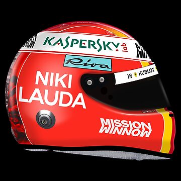 Sebastian Vettel 2019 Monaco helmet Lauda Tribute