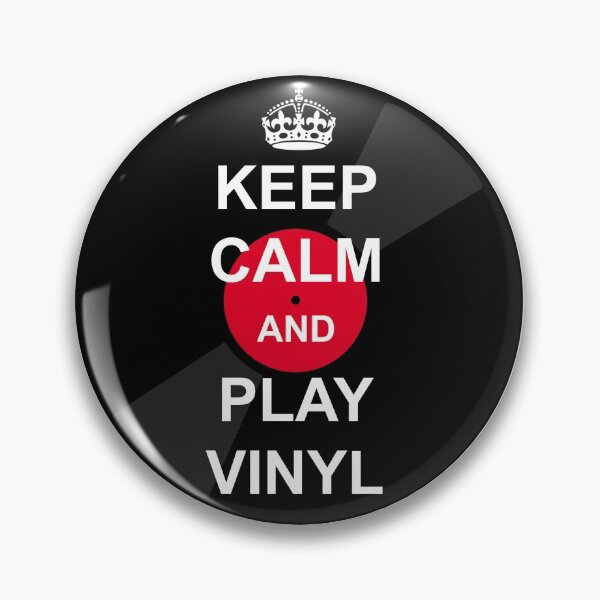 Artikelvorschau, HALTEN SIE RUHE UND SPIELEN SIE VINYL entworfen und verkauft von DELAVdesign.