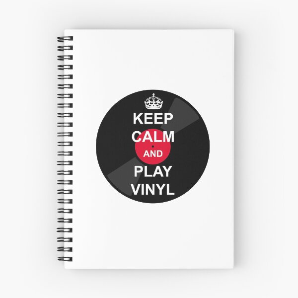 Artikelvorschau, HALTEN SIE RUHE UND SPIELEN SIE VINYL entworfen und verkauft von DELAVdesign.