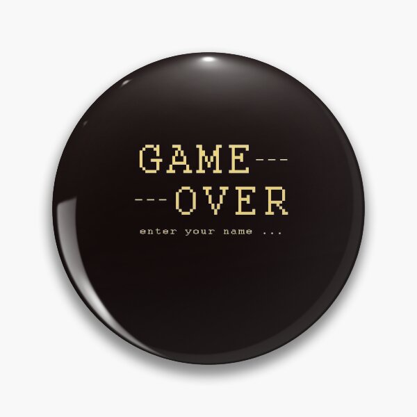 Item preview, Game Over - Enter designed and sold by Gemaartchan.