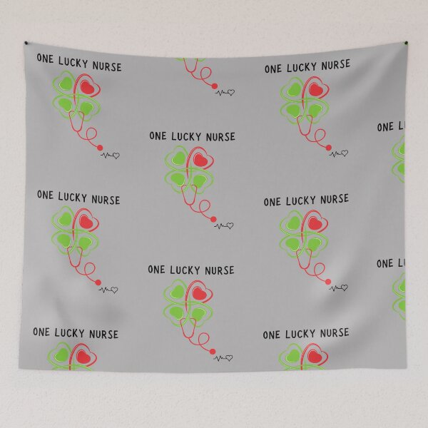 Item preview, One Lucky Nurse designed and sold by SportyDogShop.