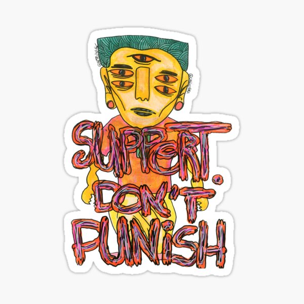 Item preview, #SupportDontPunish - By Cassicobra designed and sold by SDPcampaign.