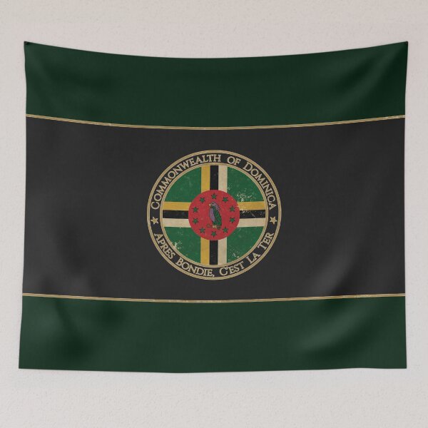 Item preview, Vintage Commonwealth of Dominica USA North America United States Flag designed and sold by DragonXX.