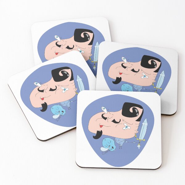 Item preview, Gustavo The Blue Knight by Oh! Hello World designed and sold by OhHelloWorld.
