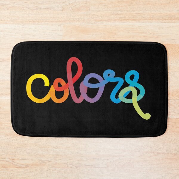 Item preview, Colors Gradient Colorful Text designed and sold by SaamyaTyagi.