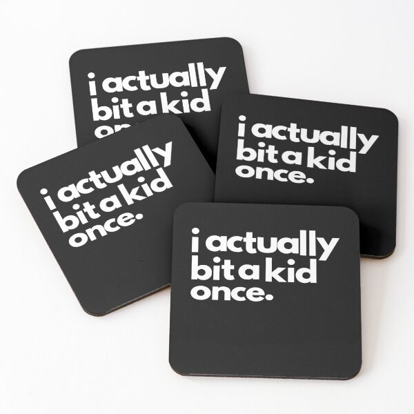 Item preview, I Actually Bit a Kid Once designed and sold by Yecool.
