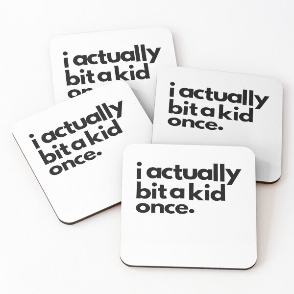 Item preview, I Actually Bit a Kid Once designed and sold by Yecool.
