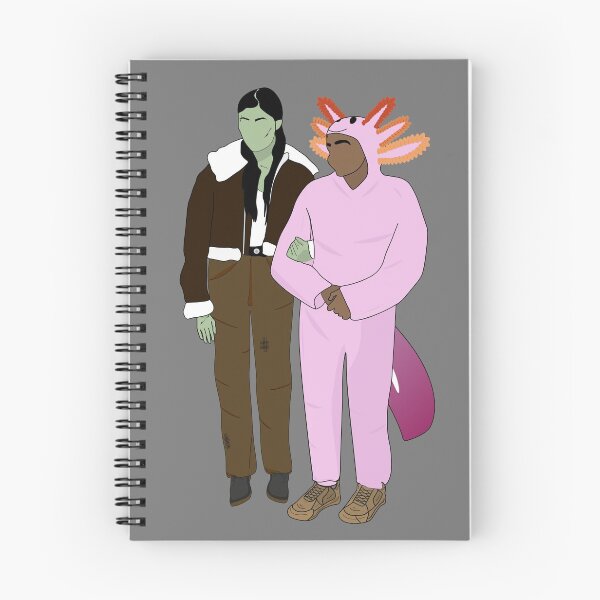 Item preview, Zombiewoman and Axolotlgirl designed and sold by Kay-Marie-Art.