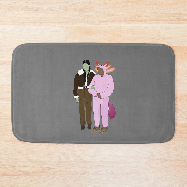 Item preview, Zombiewoman and Axolotlgirl designed and sold by Kay-Marie-Art.