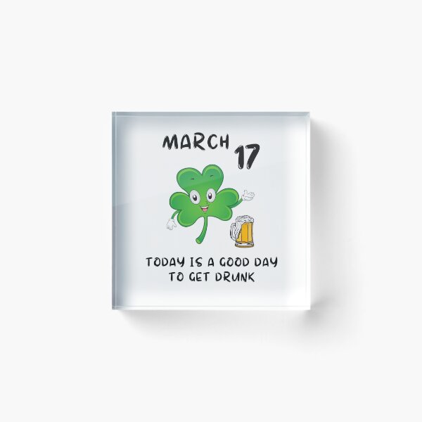 Item preview, Today Is A Good Day To Get Drunk designed and sold by SportyDogShop.