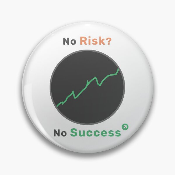 Item preview, Share chart with the text No Risk No Success designed and sold by Blackvz.