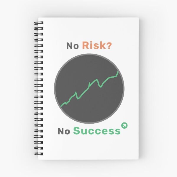 Item preview, Share chart with the text No Risk No Success designed and sold by Blackvz.