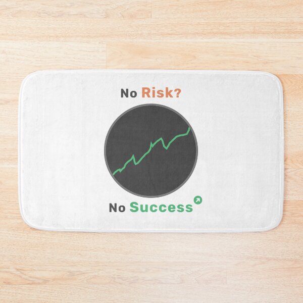 Item preview, Share chart with the text No Risk No Success designed and sold by Blackvz.