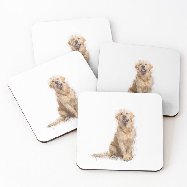 Item preview, Golden Retriever | Animal Portraits designed and sold by Wallpacas.