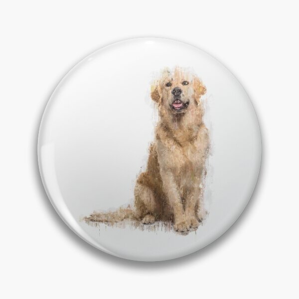 Aperçu de l'œuvre Golden Retriever | Portraits d'animaux créée et vendue par Wallpacas.