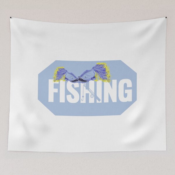 Item preview, Light blue fisherman lover design designed and sold by vibeno1.