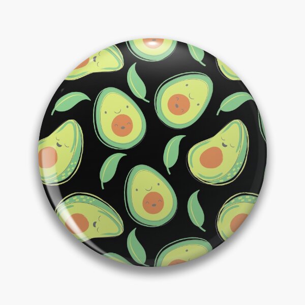 Item preview, Happy Avocado Pattern designed and sold by Patternsthetic.