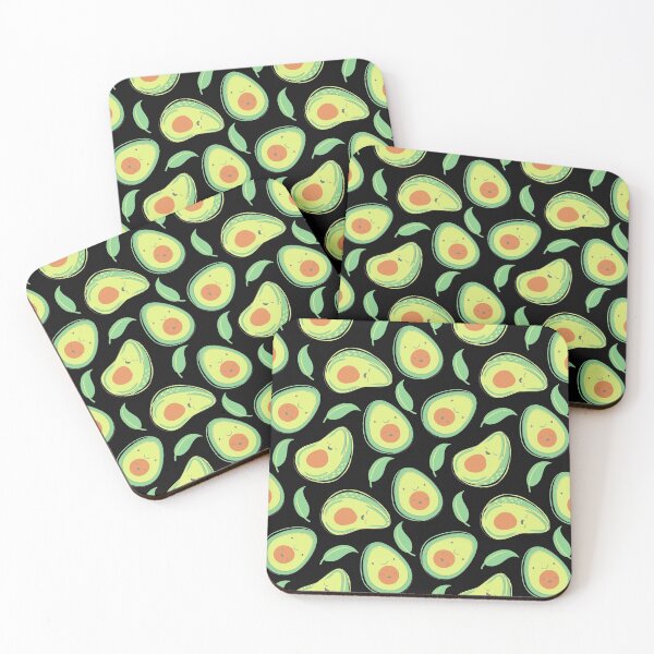 Item preview, Happy Avocado Pattern designed and sold by Patternsthetic.