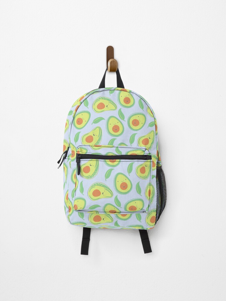 Thumbnail 1 of 3, Backpack, Happy Avocado Pattern designed and sold by Patternsthetic.