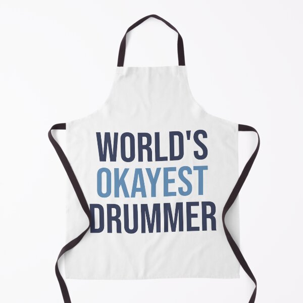 Item preview, World's Okayest Drummer designed and sold by Bojkiw.