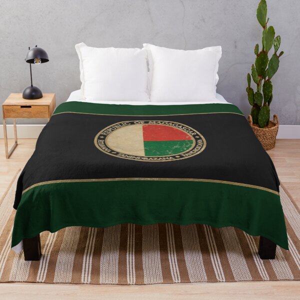 Item preview, Vintage Republic of Madagascar Africa African Flag designed and sold by DragonXX.