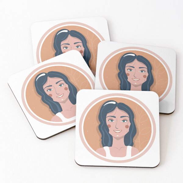 Item preview, Cute smiling brunette designed and sold by Ranedel.
