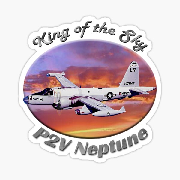 P2V Neptune King Of The Sky Sticker