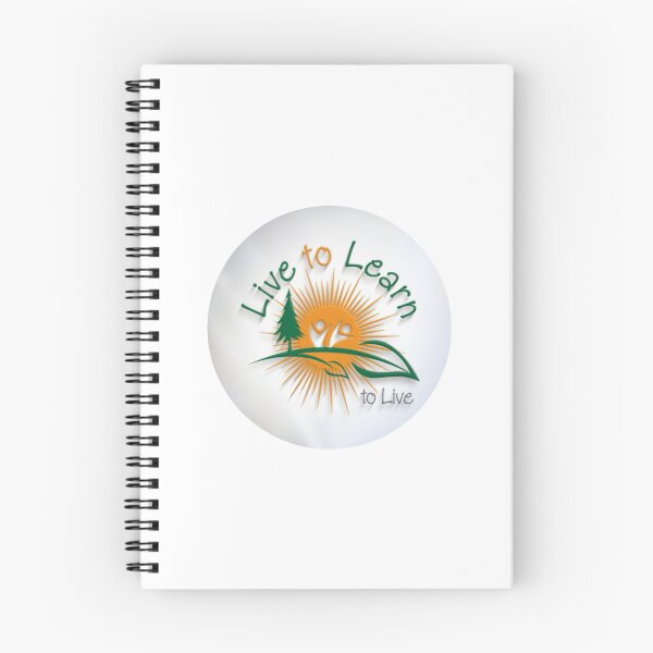 Item preview, Unique Live To Learn To Live motivational Logo to remind people to learn to live a little. designed and sold by LiveToLearn.