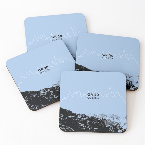 Item preview, The GR 20 Elevation Art - Blue designed and sold by PilgrimageShop.