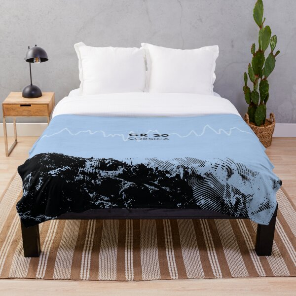 Item preview, The GR 20 Elevation Art - Blue designed and sold by PilgrimageShop.