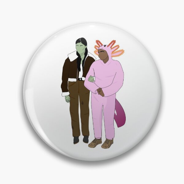 Item preview, Zombiewoman and Axolotlgirl designed and sold by Kay-Marie-Art.