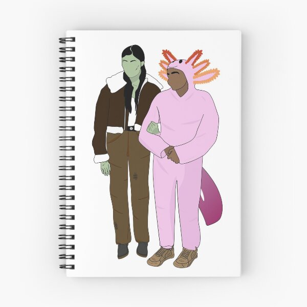 Item preview, Zombiewoman and Axolotlgirl designed and sold by Kay-Marie-Art.