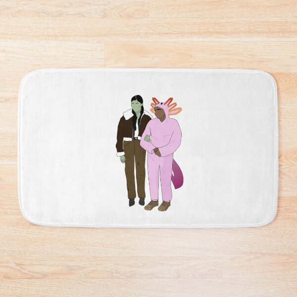 Item preview, Zombiewoman and Axolotlgirl designed and sold by Kay-Marie-Art.