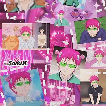 Artwork thumbnail, Saiki K collage by hanna0011