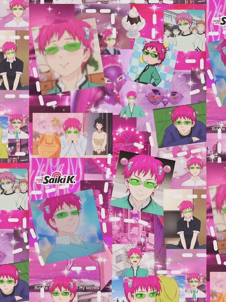 Thumbnail 4 of 4, iPhone Case, Saiki K collage designed and sold by hanna0011.